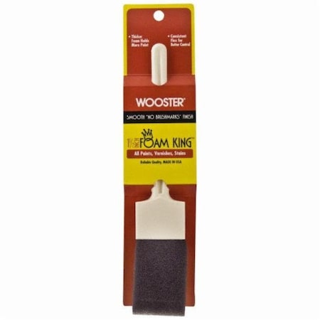 Wooster 1-1/2" Foam Foam Bristle, Paint Brush 31030014